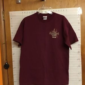 Hard Rock Cafe short sleeve top  like new  sz M  purple